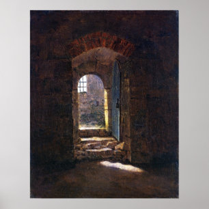 Poster Entrée de porte par Friedrich