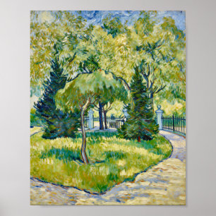 Poster Entrée de Van Gogh dans le parc à Arles