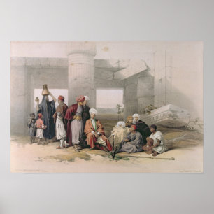 Poster Entrée du Temple d'Amus II à Goorha