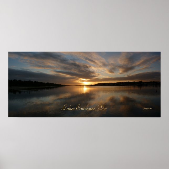 Poster Entrée Lacs, Vic (Devant)