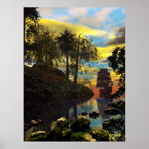 Poster Entrée Pirates