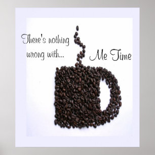 Poster Entretien de café