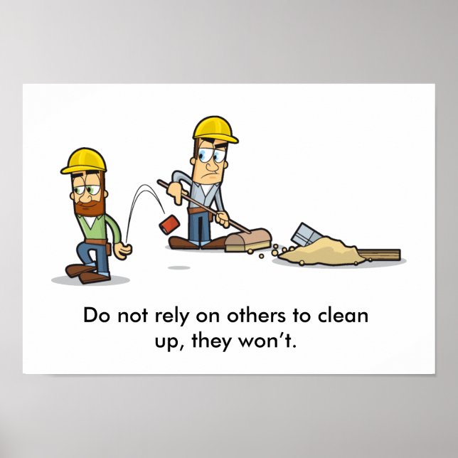 Poster Entretien du site 002 (Devant)