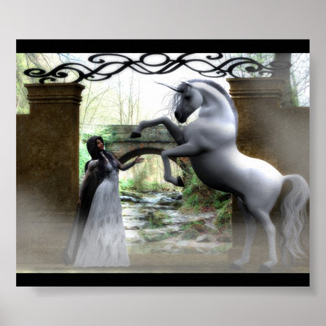 Poster Entrez le royaume de la licorne (Devant)