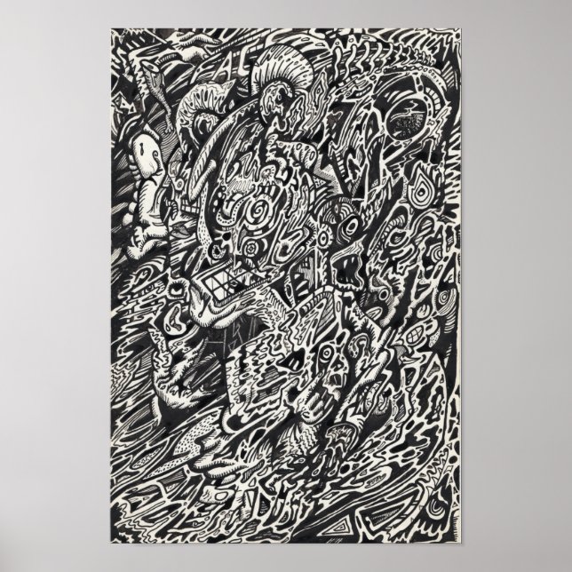 Poster Entrez, L'Homme Microdot (Devant)