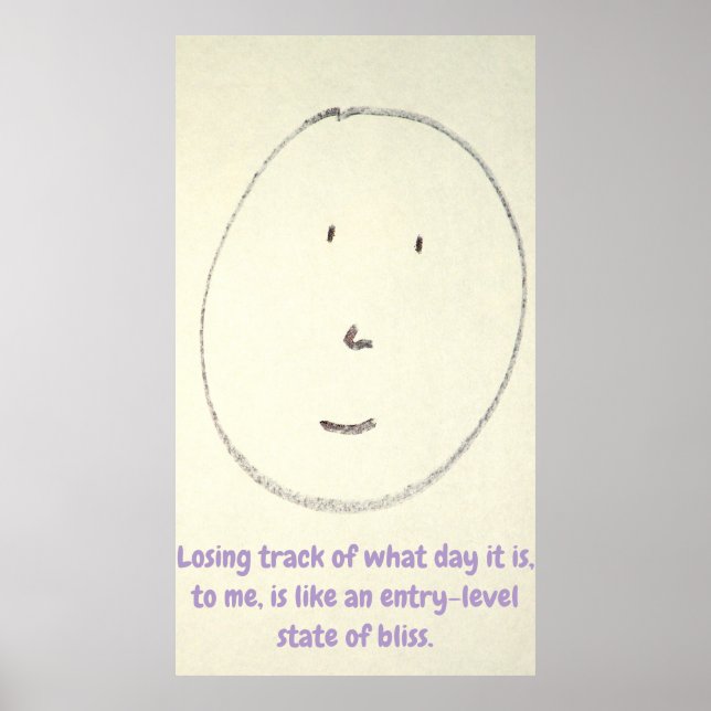 Poster Entry-Level Bliss (Devant)