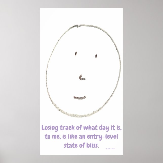 Poster Entry-Level Bliss (Devant)