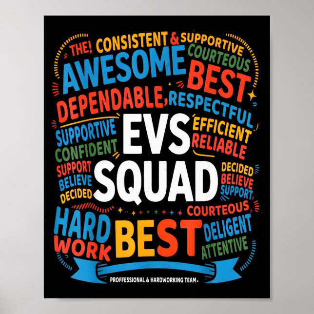 Poster Environmental Services Squad Week Appreciation Fun (Devant)