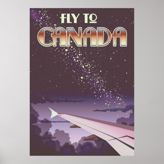 Poster Envolez-vous pour le Canada (Devant)