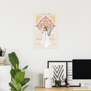 Poster Éowyn "Je ne suis pas un homme" Graphisme prêt à l