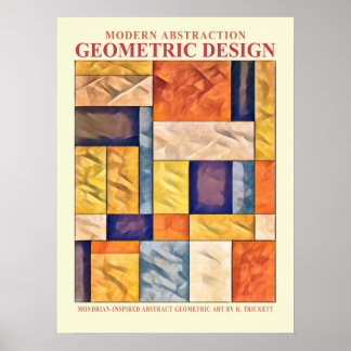 Poster EP Géométrique Abstrait n°1