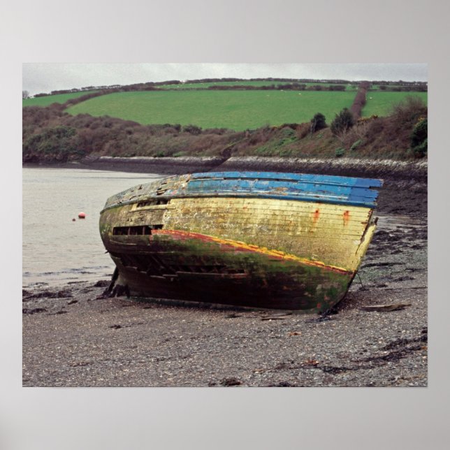 Poster Épave de bateau (Devant)