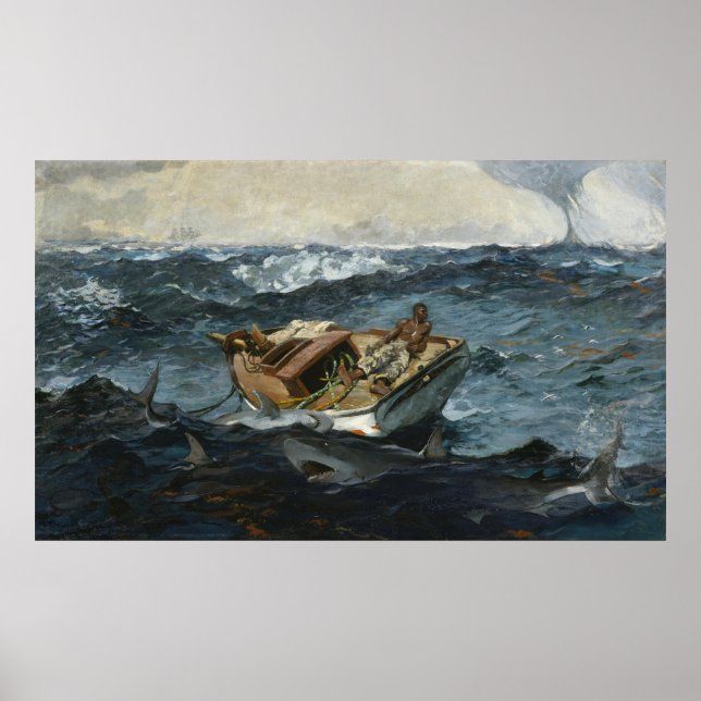 Poster Épave de requin (Devant)