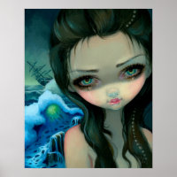 Épave Siren ART IMPRIMER Jasmine Becket Griffith