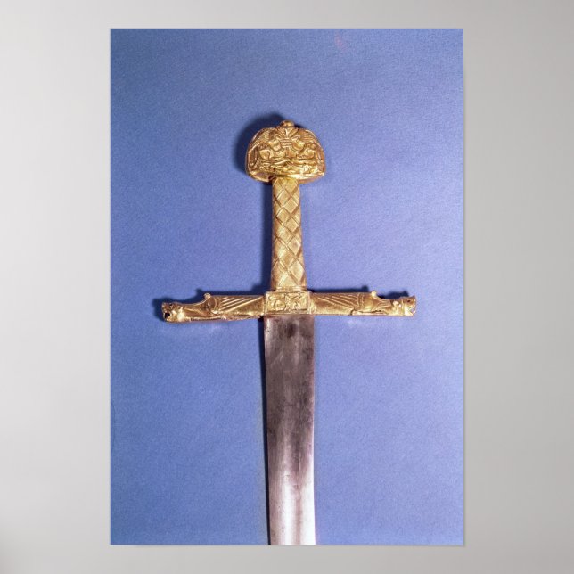 Poster Épée de couronnement des rois de France (Devant)