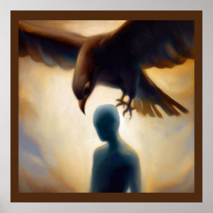 Poster Épervier animal Spirit 2