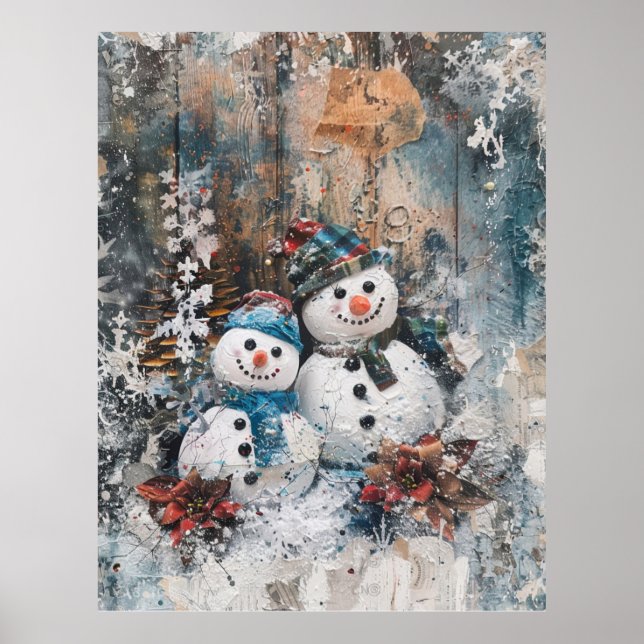Poster Ephemera de Noël (Devant)