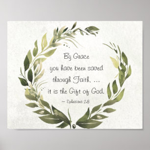 Poster Ephesians 2:8