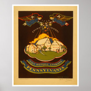 Poster Ephrata Pennsylvania 1938 WPA
