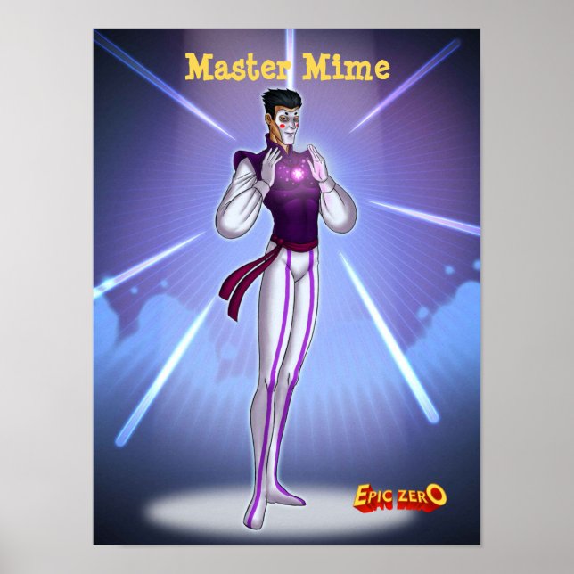 Poster Epic Zero Master Mime (Devant)