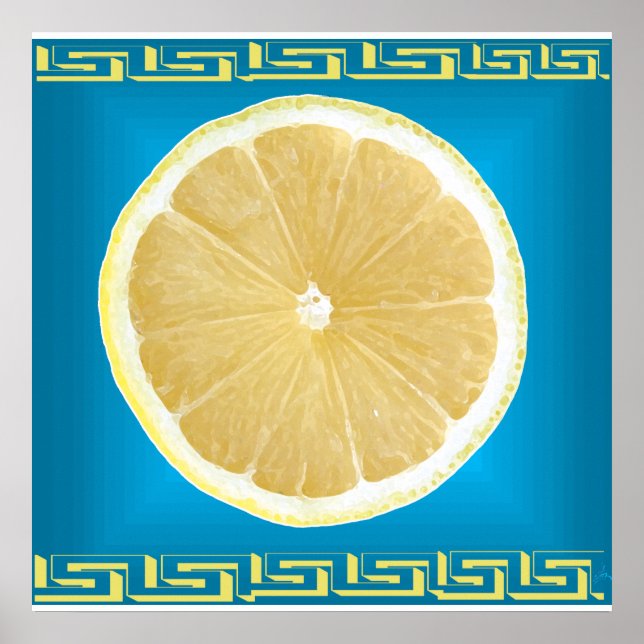 Poster épice de vie bleu (Devant)