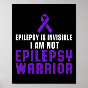 Poster Epilepsie Sensibilisation Fun Soins de santé Epile