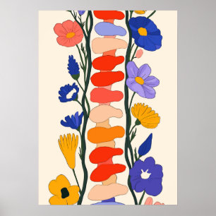 Poster Épine en fleurs