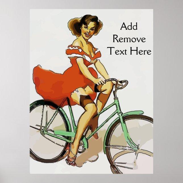 Poster Épingle vintage (Devant)