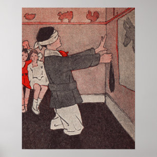 Poster Épingler la queue âne