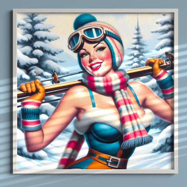 Poster Épouse d'hiver fille (Créateur téléchargé)