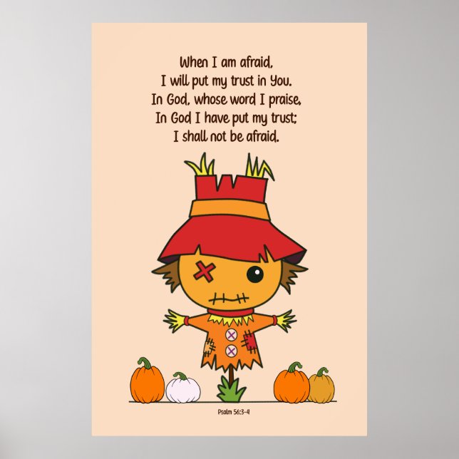 Poster Épouvante Quand j'ai peur (Devant)