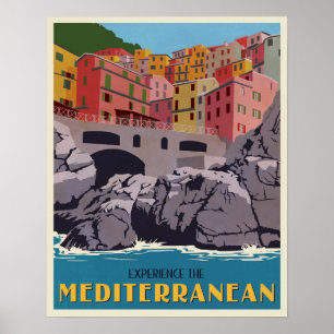 Poster Éprouvez le méditerranéen