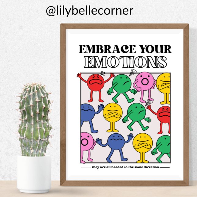 Poster Éprouvez vos émotions (Créateur téléchargé)