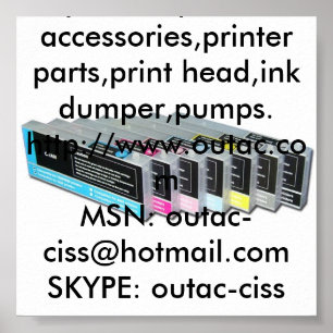 Poster Epson 4450, Epson 4880 Cartouche rechargeable, etc