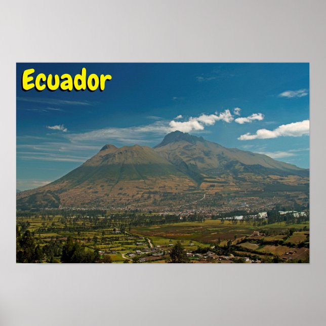 Poster Équateur (Devant)