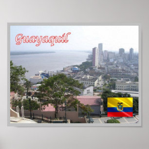 Poster Equateur - Guayaquil -