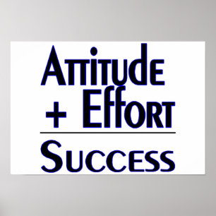Poster Équation pour l'affiche de succès