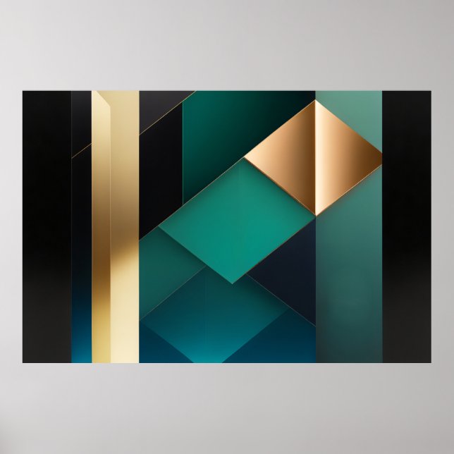 Poster Équilibre des formes (Devant)