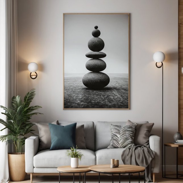 Poster Équilibre Zen (Créateur téléchargé)