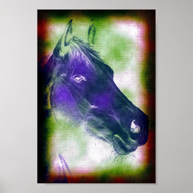 Poster Équine 3 (Devant)