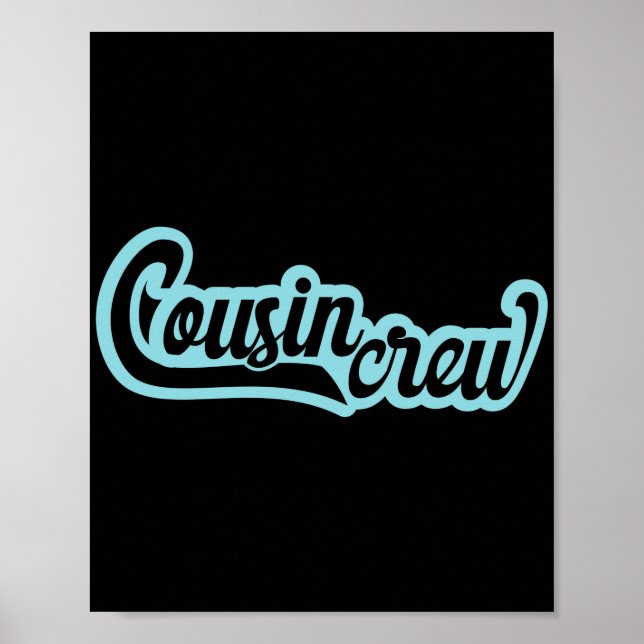 Poster Équipage Cousin (Devant)