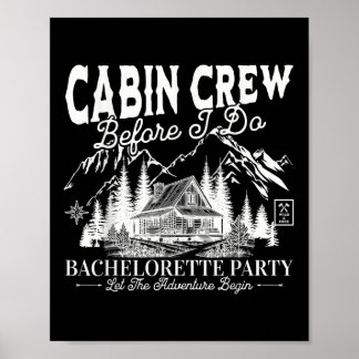 Poster Équipage de Cabine Avant de Faire le Camp Bach Ent