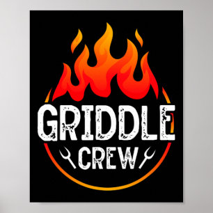 Poster Équipe Barbecue Grill Équipe Barbecue Grill