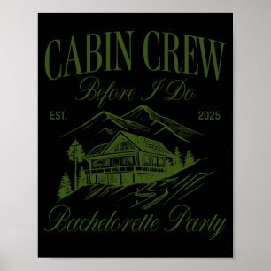 Poster Équipe cabine avant de faire Bachelorette Party Ca