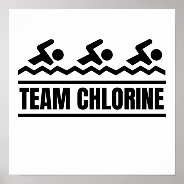 Poster Équipe Chlorine. (Devant)