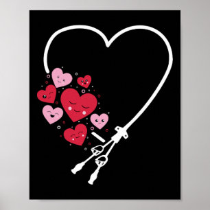 Poster Équipe d'accès vasculaire de la Saint-Valentin du