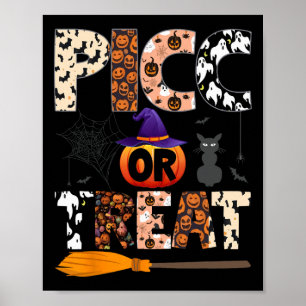 Poster Équipe d'accès vasculaire Picc Nurse Halloween Cut