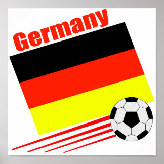 Poster Équipe d'Allemagne de football
