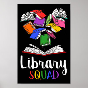 Poster Équipe de bibliothèque I