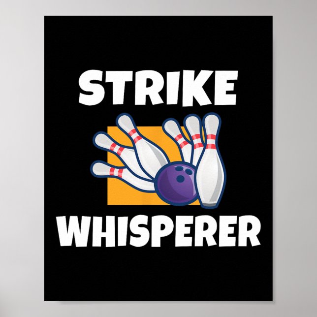 Poster Équipe de Bowler de Strike Whisperer (Devant)